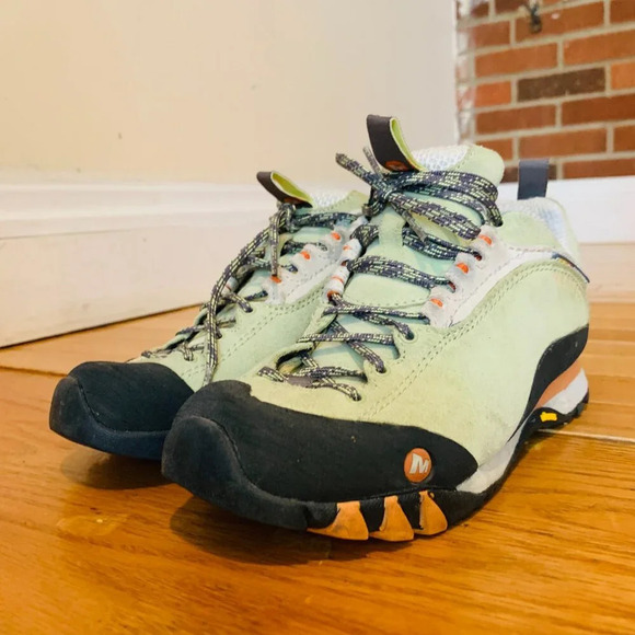 Merrell Continuum Edge Vibram Sole Women’s Hiking Shoes Size 6 Sage Green Used - Picture 16 of 16
